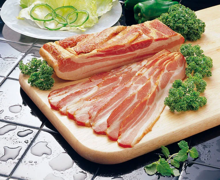 15 lb Fresh Thick Cut Bacon, Honey Cured