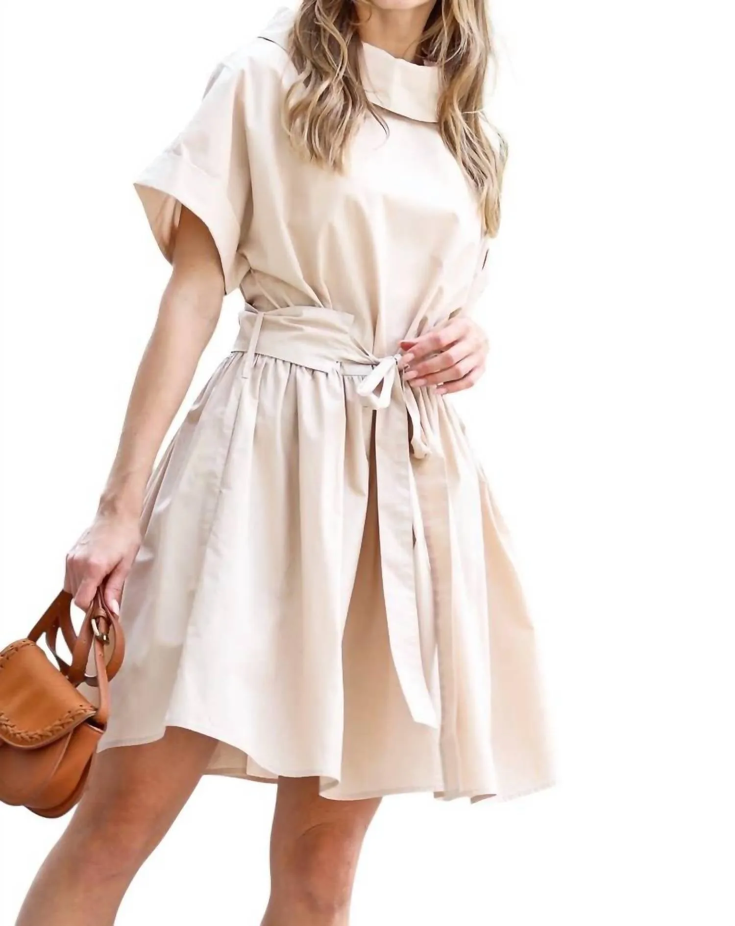 42Pops - Contempo Wide Neck Dress