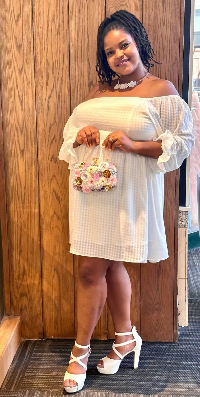 66Disco - Gingham Mini Dress - PLUS