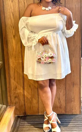 66Disco - Gingham Mini Dress - PLUS