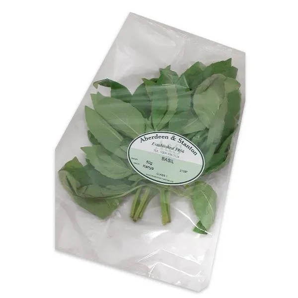 Aberdeen & Stanton Fresh Basil 50gr