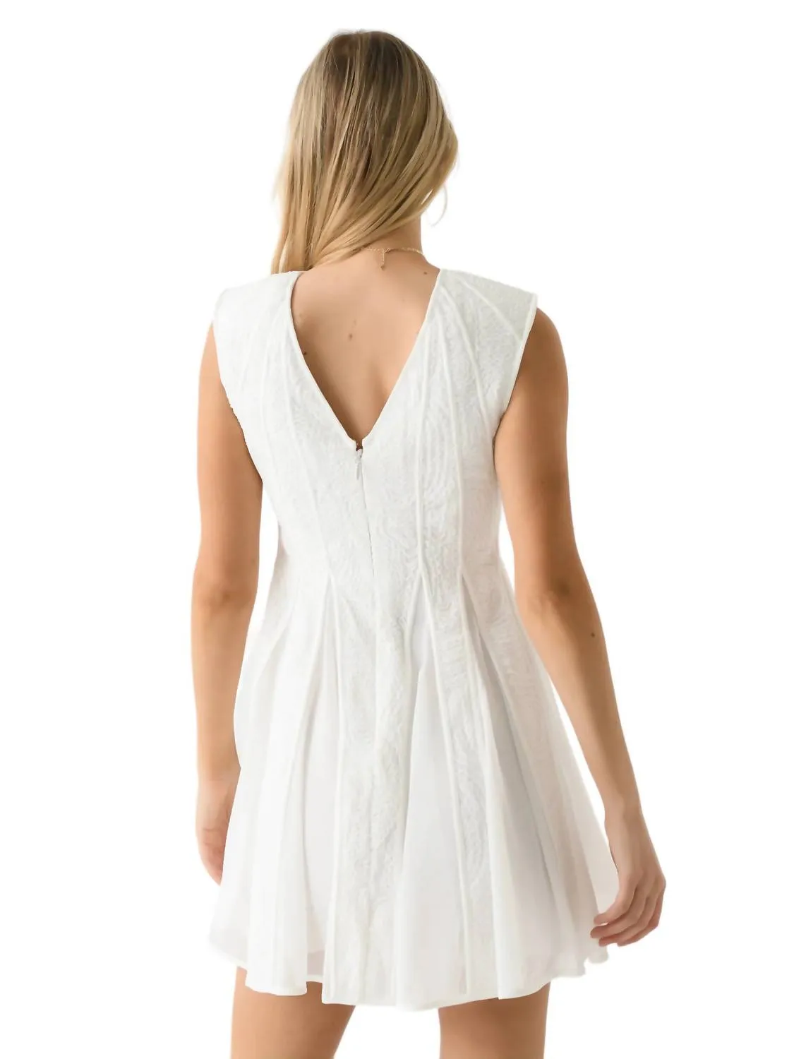 Aje. - SOLEIL LACE MINI DRESS