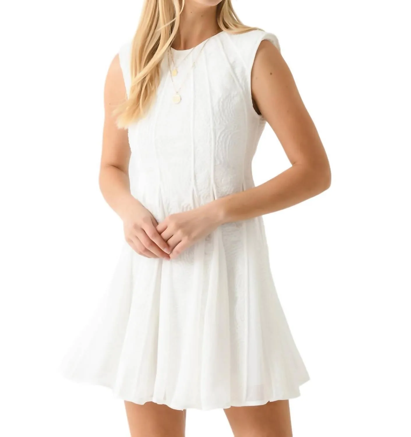 Aje. - SOLEIL LACE MINI DRESS
