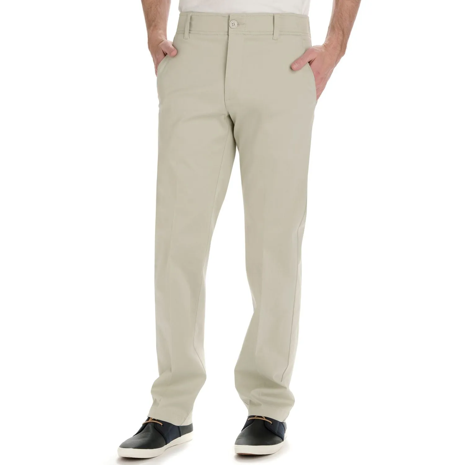 Big & Tall Performance Series Extreme Comfort Lee Straight Fit Pants in Khaki