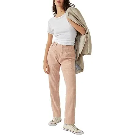 Big Hit slouchy trousers - women's Free People, Prosecco