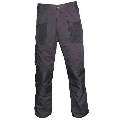BLACKROCK WORKMAN TROUSERS SIZE38R  BLACK
