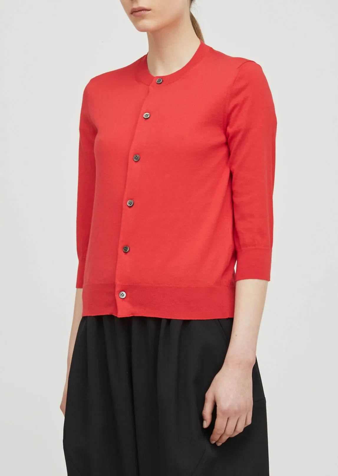Cotton Jersey Light Cardigan