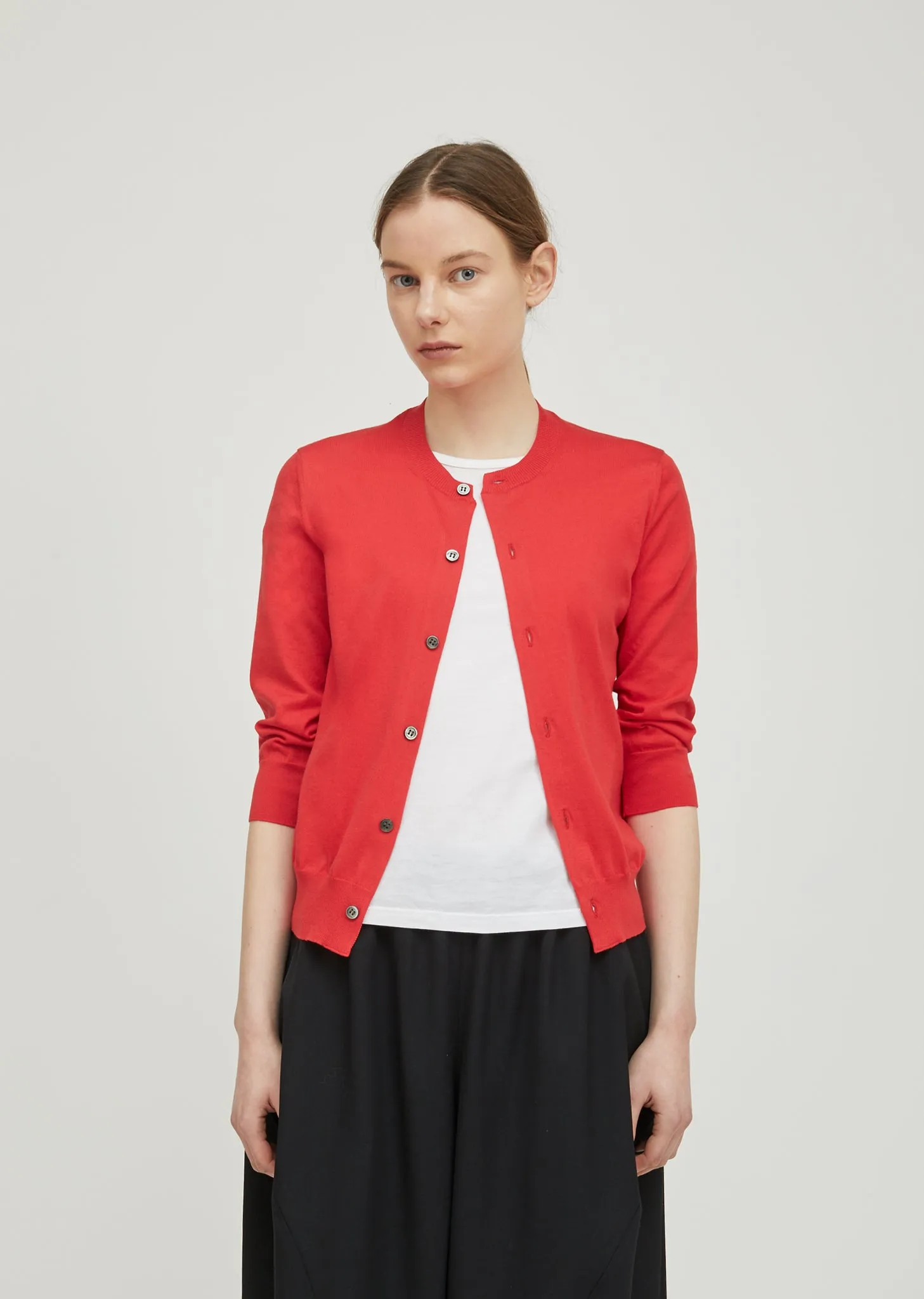 Cotton Jersey Light Cardigan
