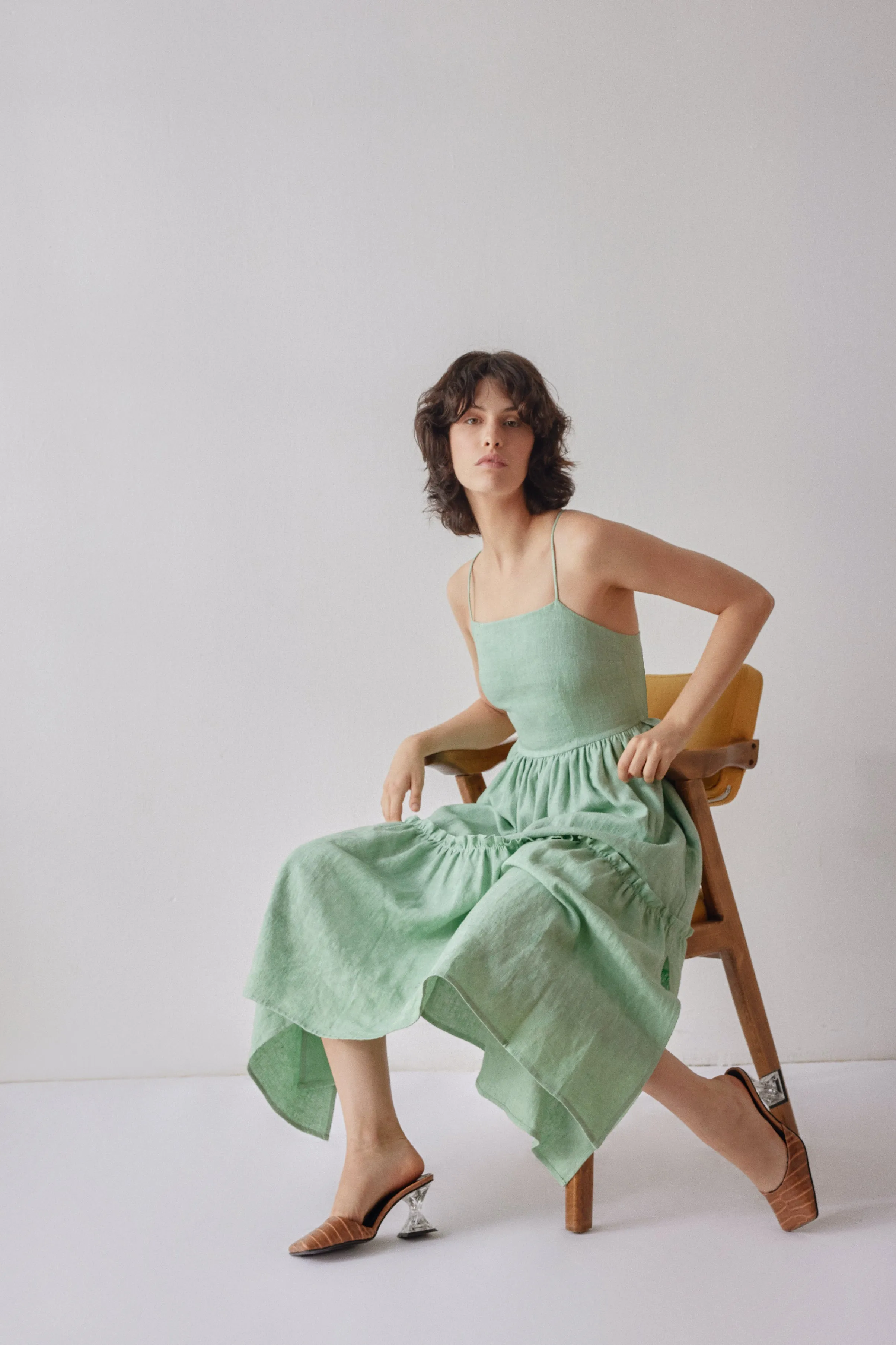 Holly Dress - Mint