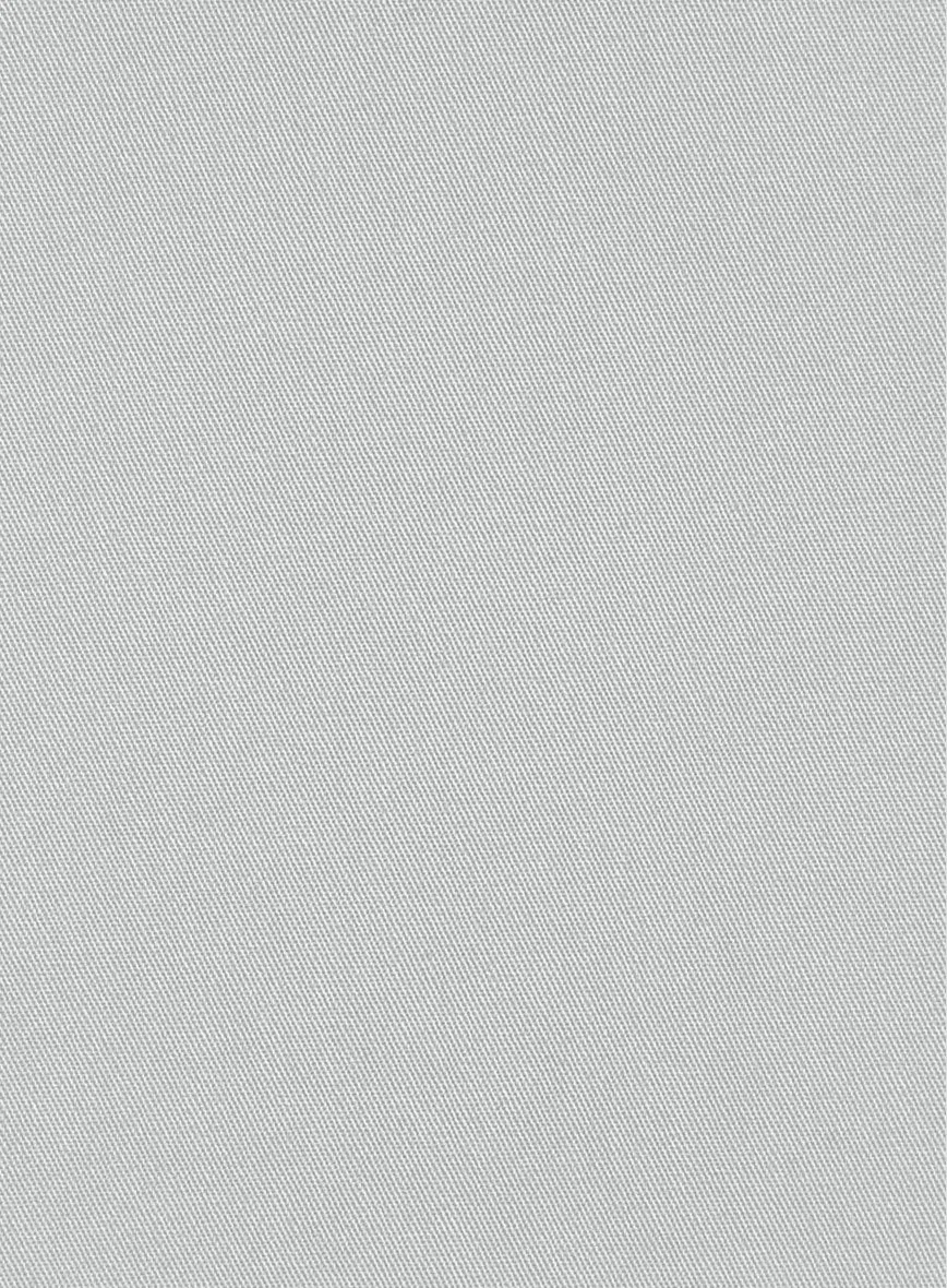 Ice Gray Cotton Power Stretch Chino Jacket