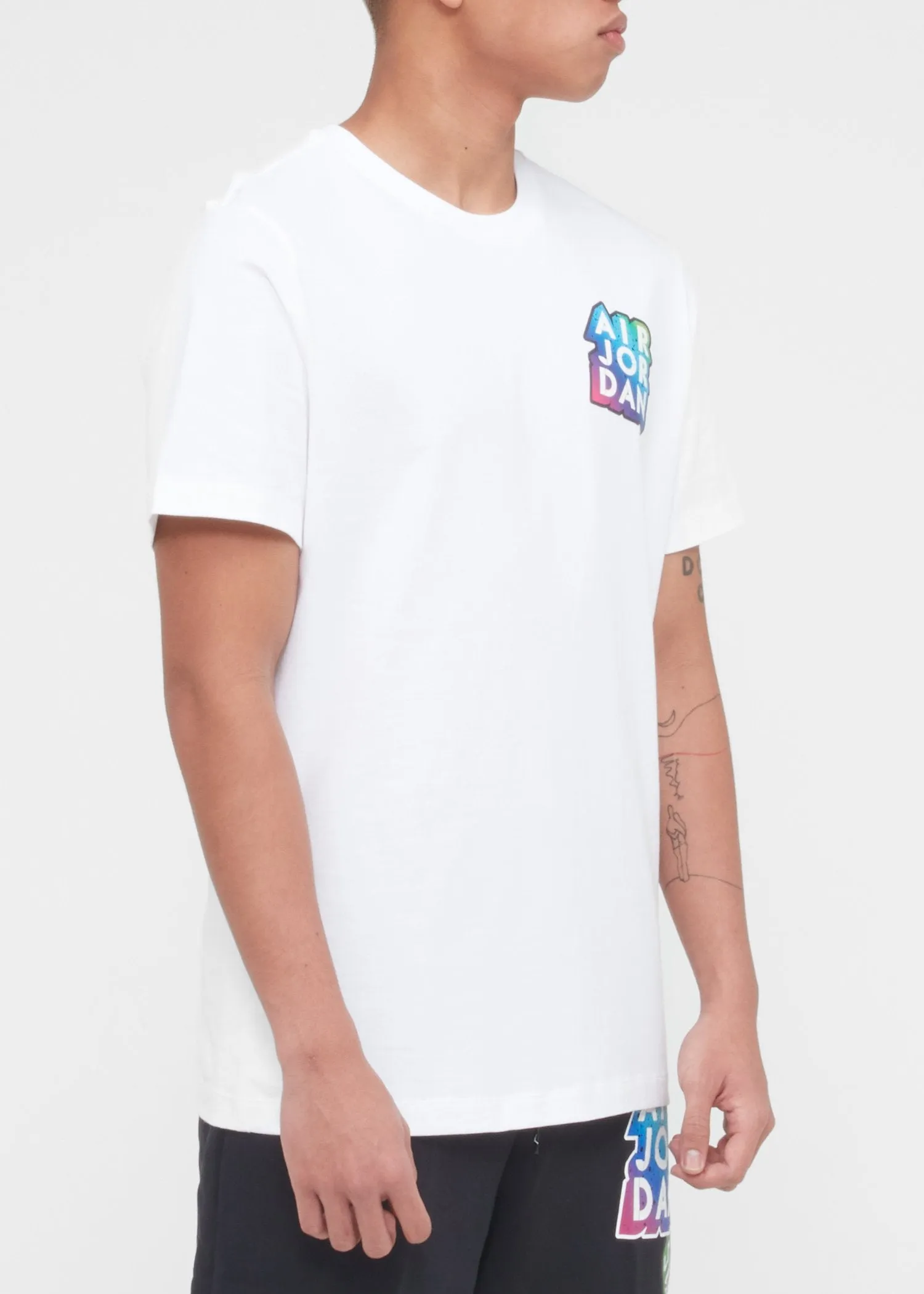 JORDAN: STICKER TEE [WHITE]
