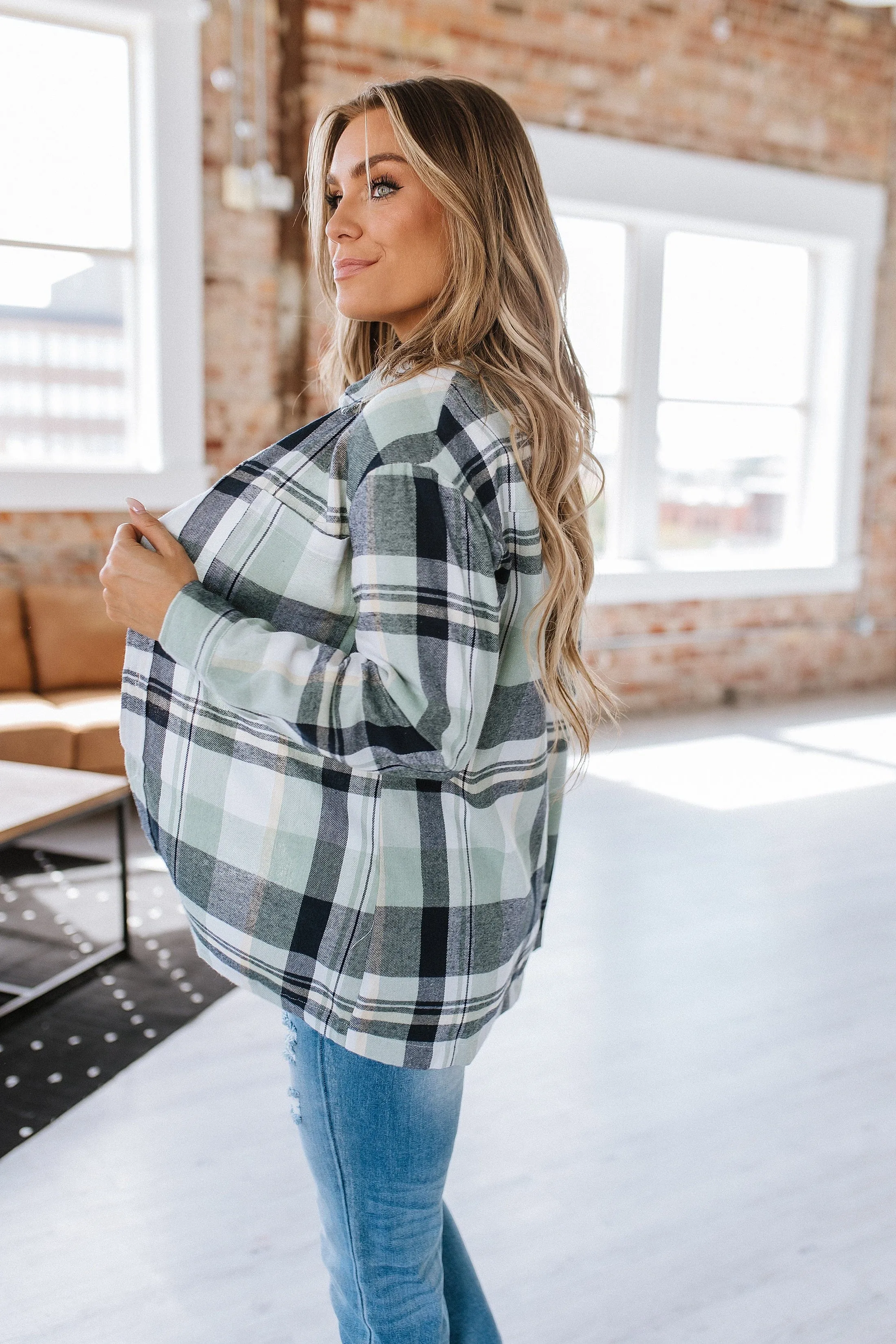 Lilliana Flannel Button Up | S-2XL | PRE ORDER