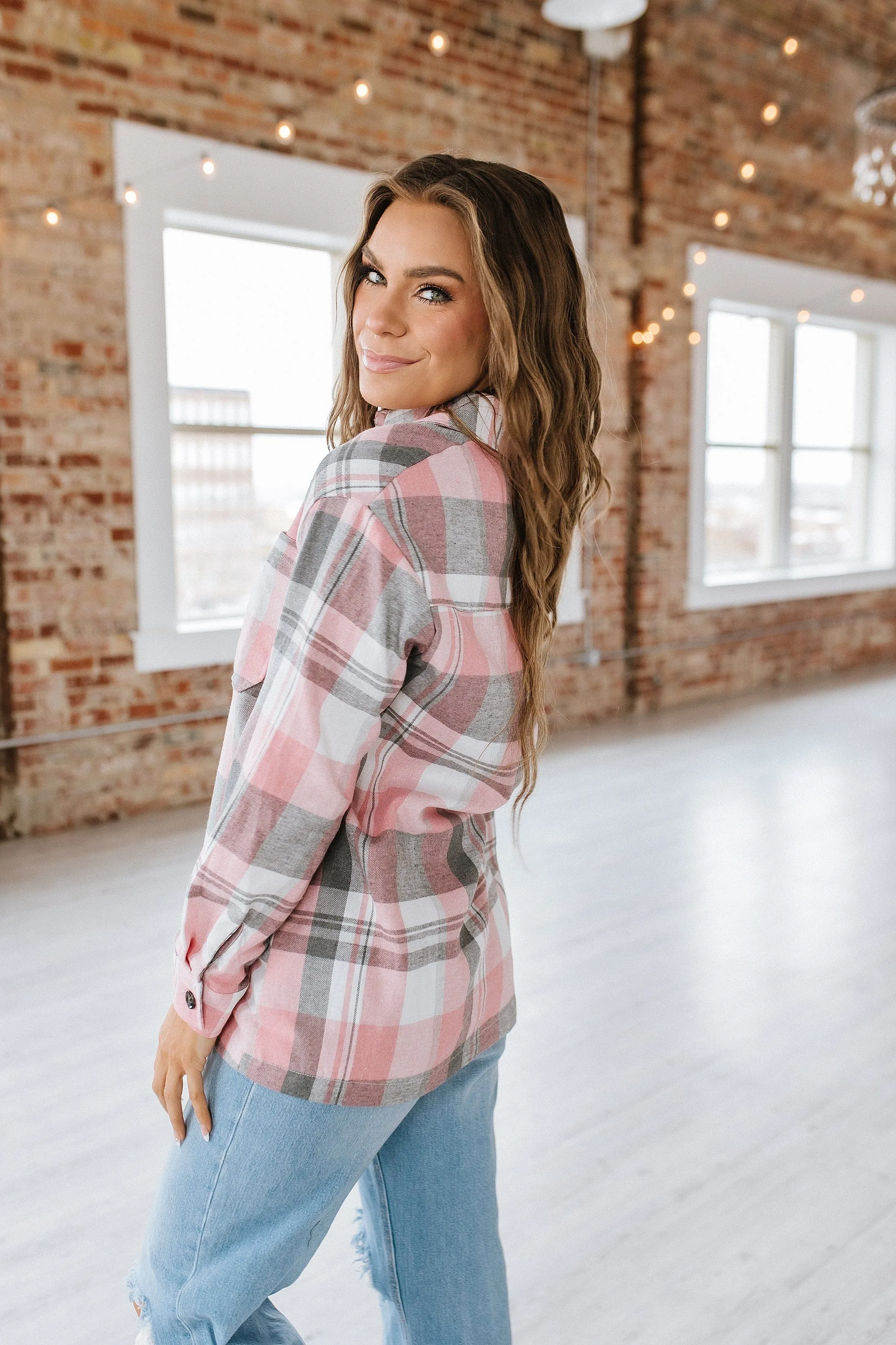 Lilliana Flannel Button Up | S-2XL | PRE ORDER