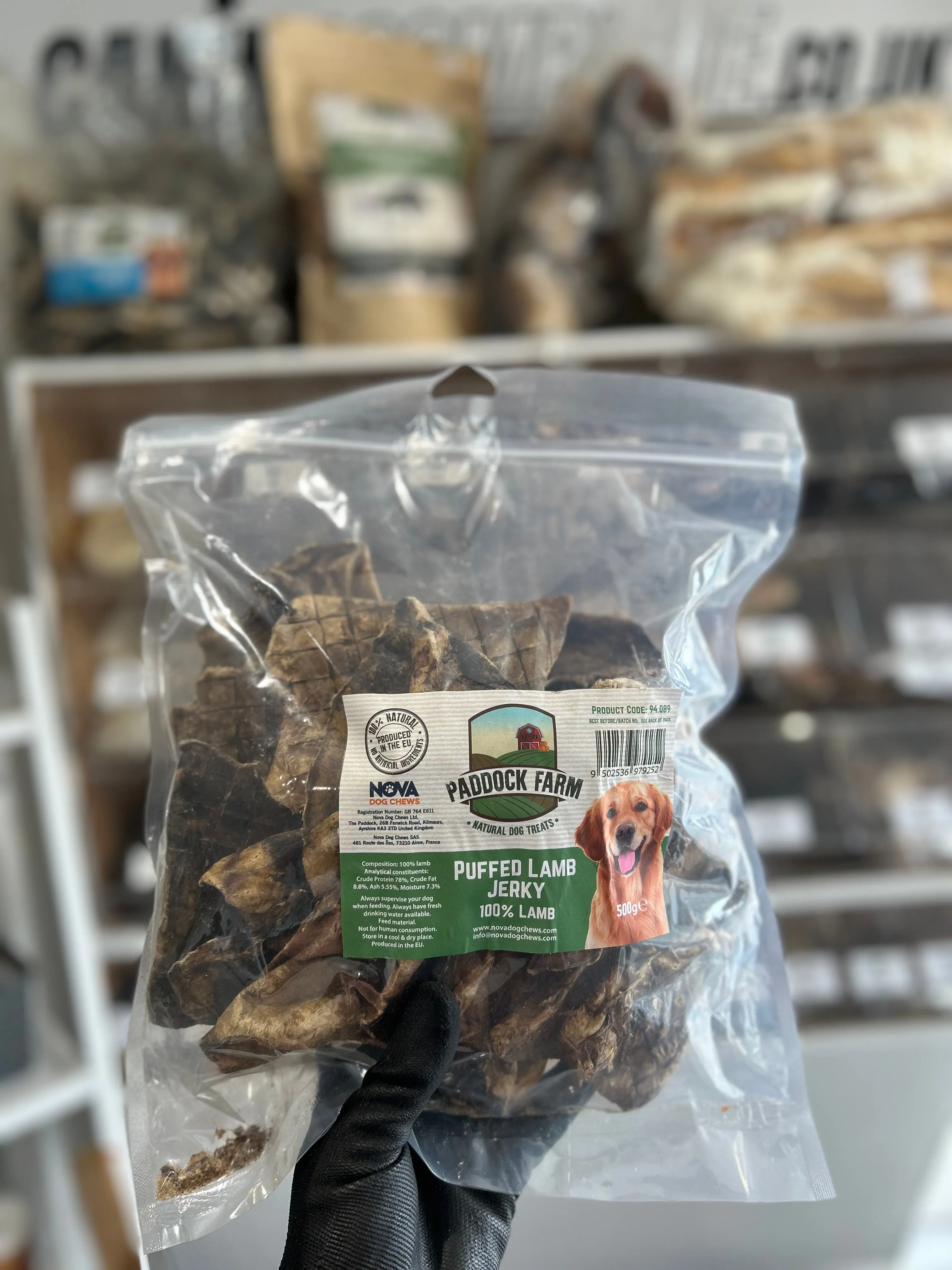 Puffed Lamb Jerkey