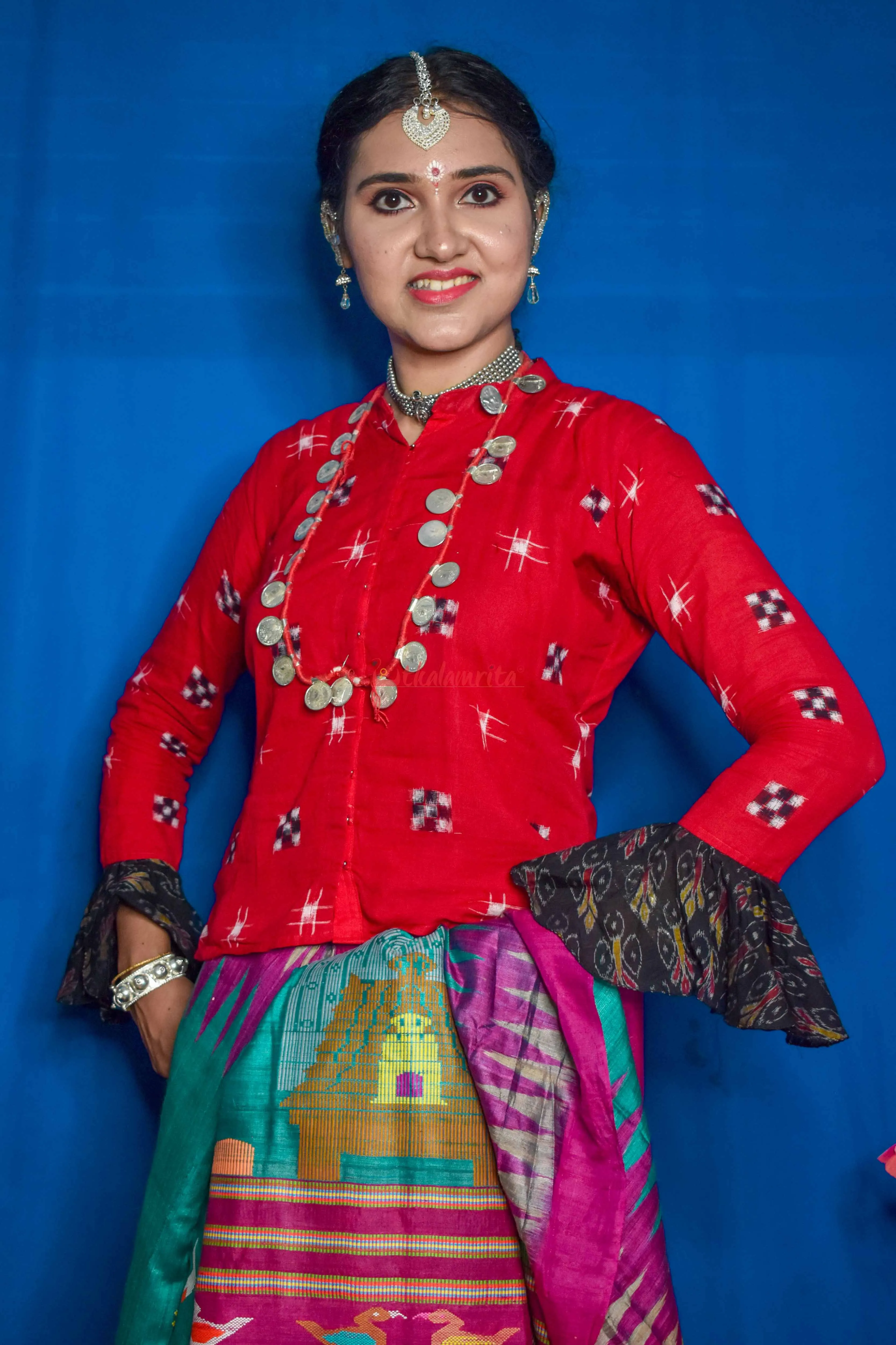 Red Star Sakta Croptop (Blouse)
