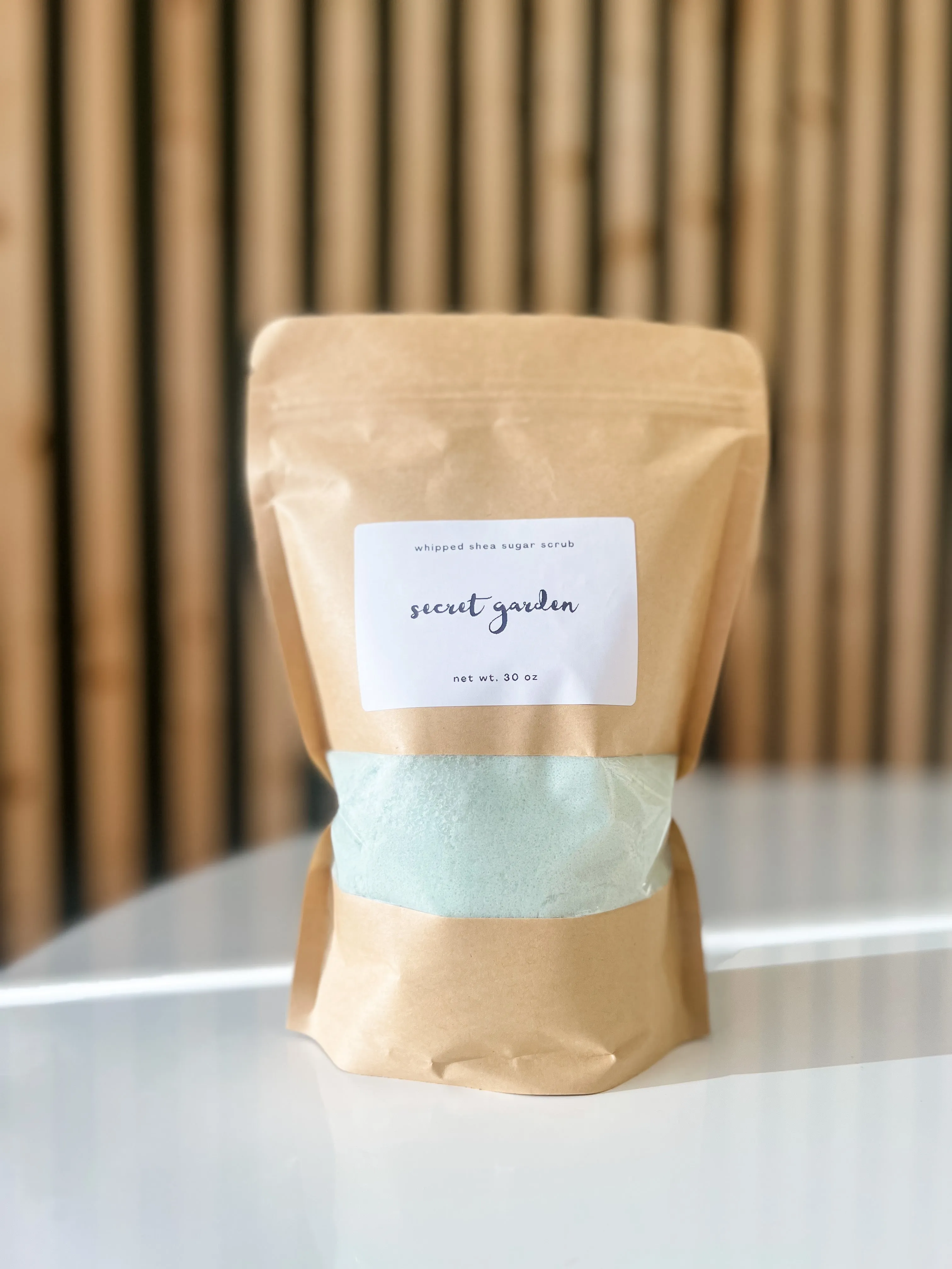 secret garden sugar scrub | lemongrass & sandalwood