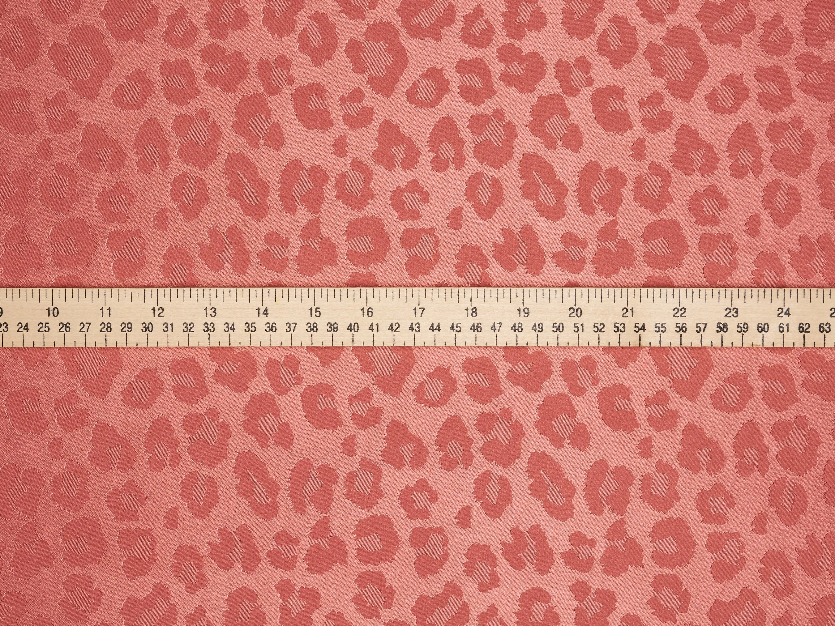 SILKY JACQUARD SATIN fabric by the yard - Cheetah jacquard pattern -  flowy fabric