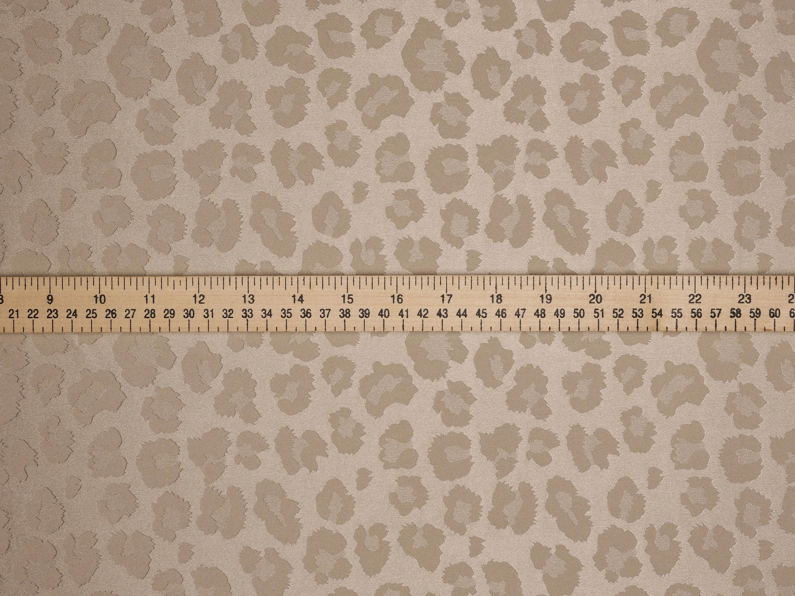 SILKY JACQUARD SATIN fabric by the yard - Cheetah jacquard pattern -  flowy fabric