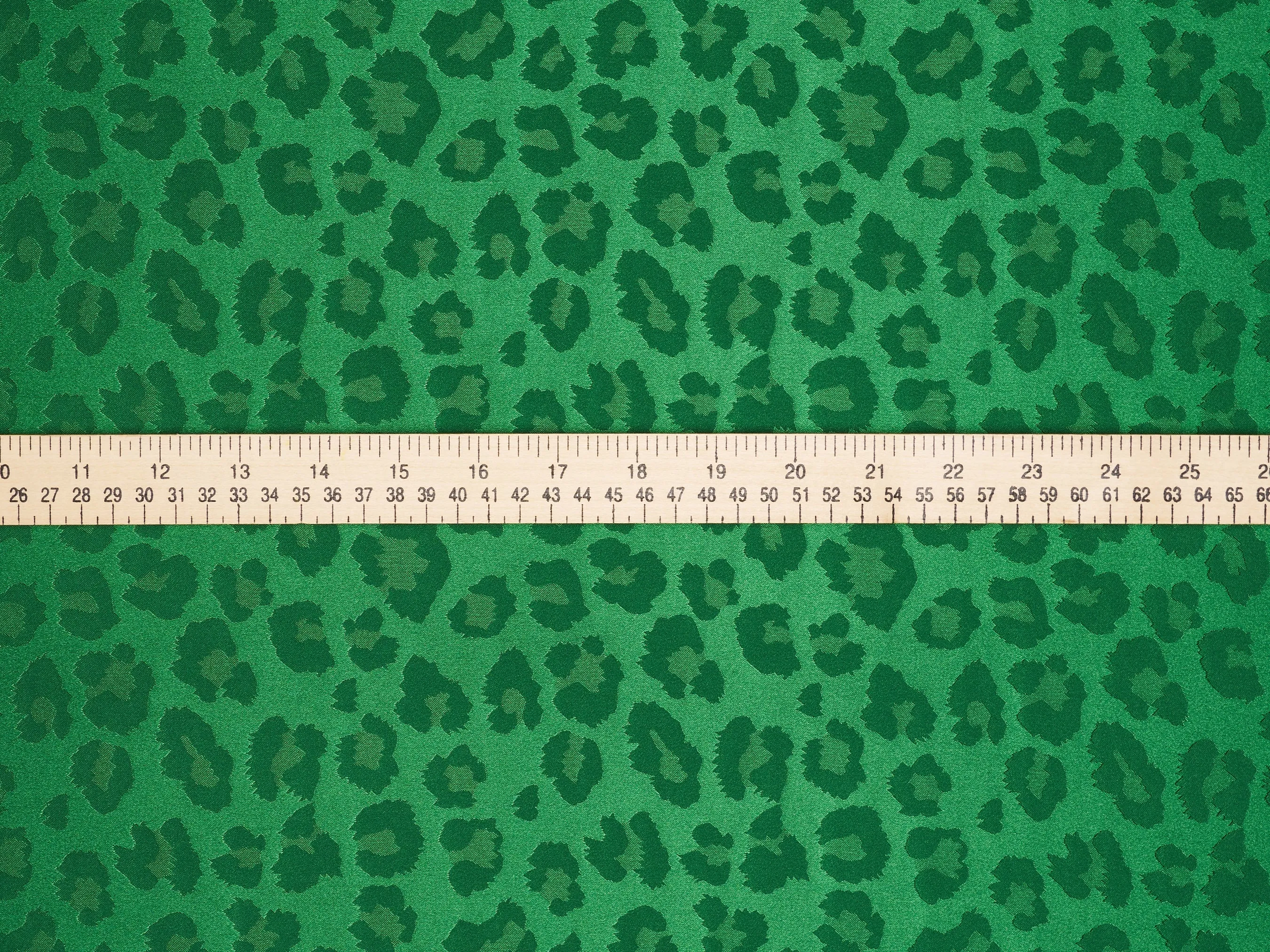 SILKY JACQUARD SATIN fabric by the yard - Cheetah jacquard pattern -  flowy fabric