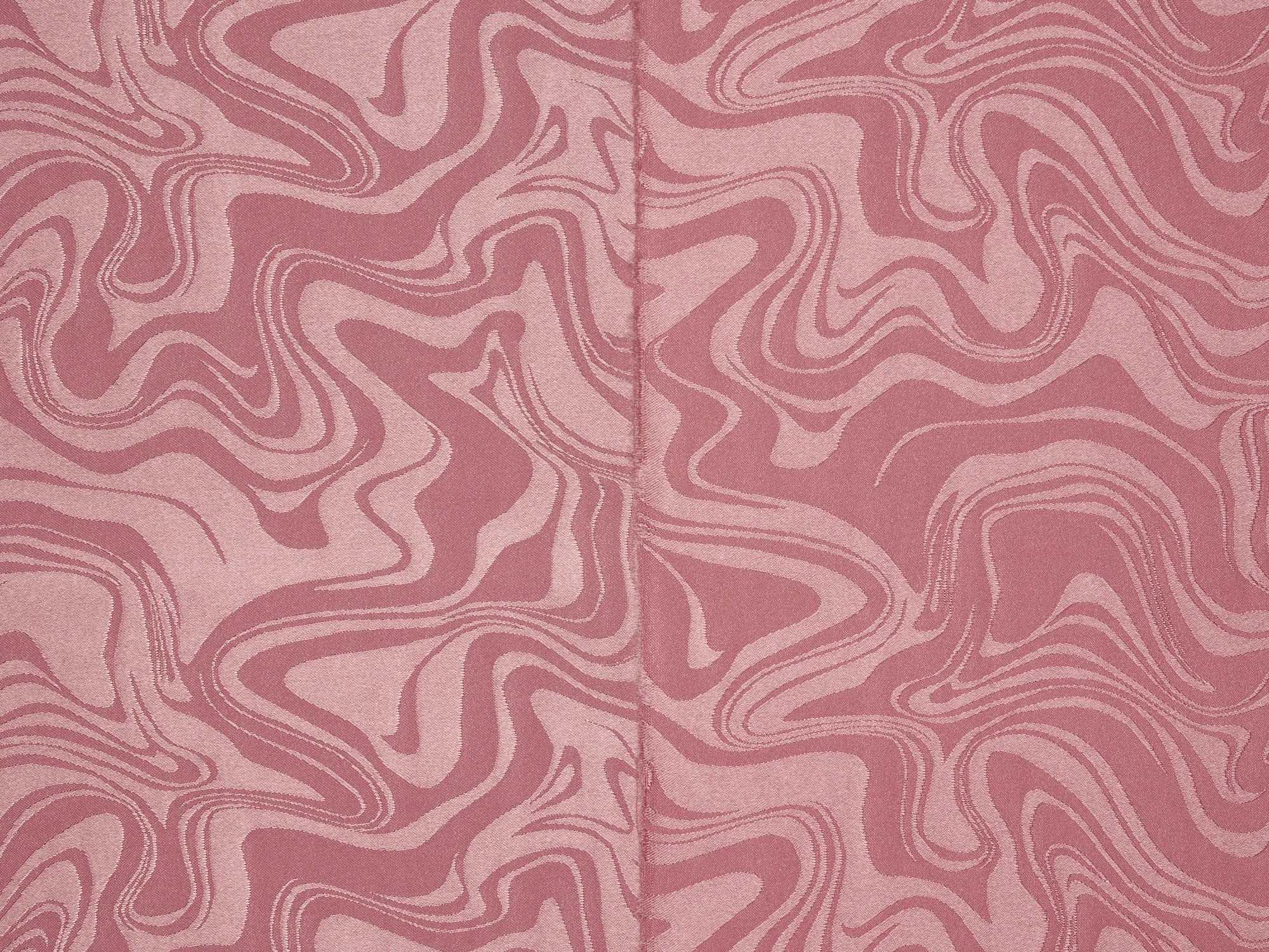 SILKY JACQUARD SATIN fabric by the yard -  Waves jacquard  -  flowy fabric
