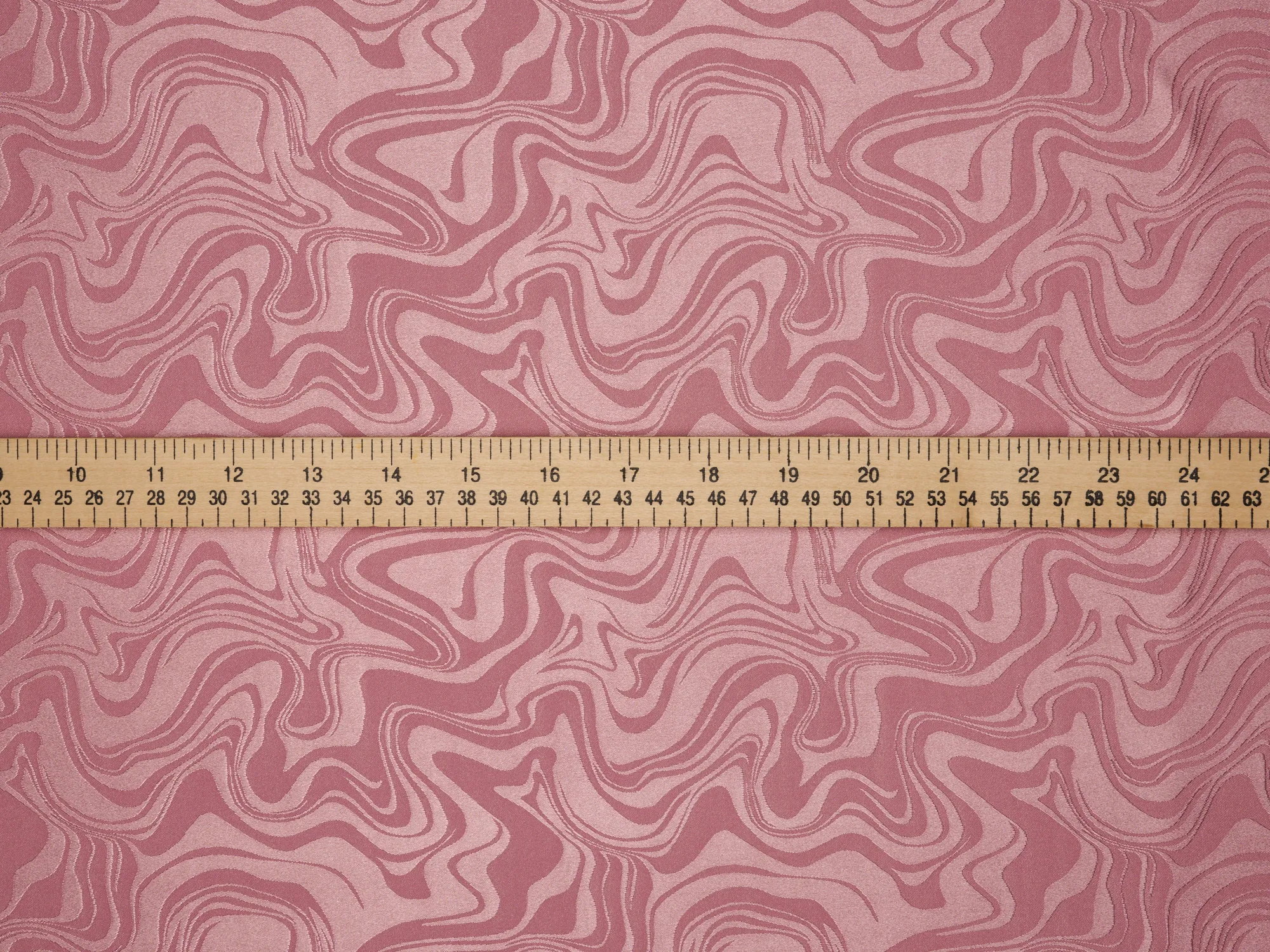 SILKY JACQUARD SATIN fabric by the yard -  Waves jacquard  -  flowy fabric