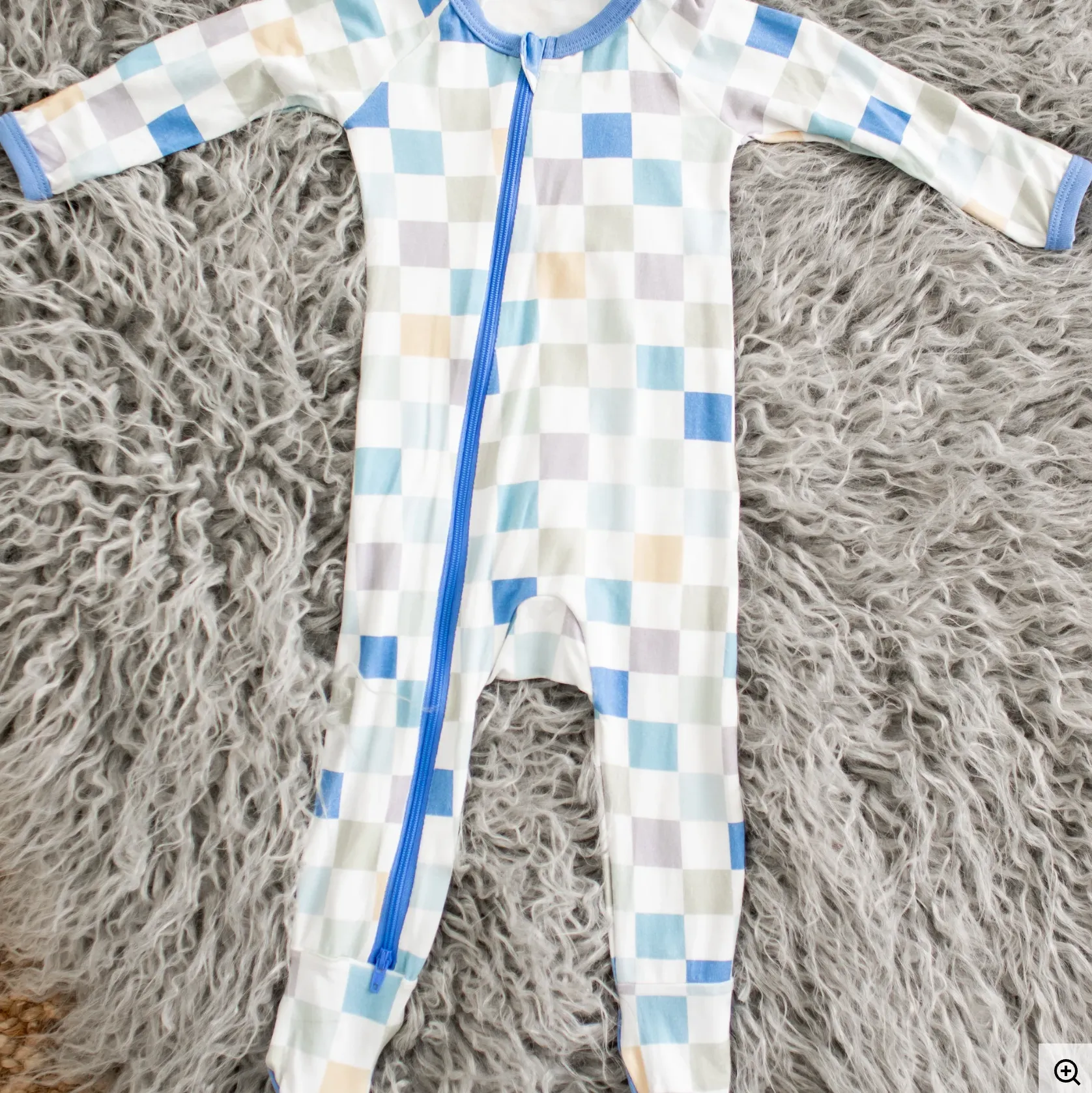 Spring Checkers Footie