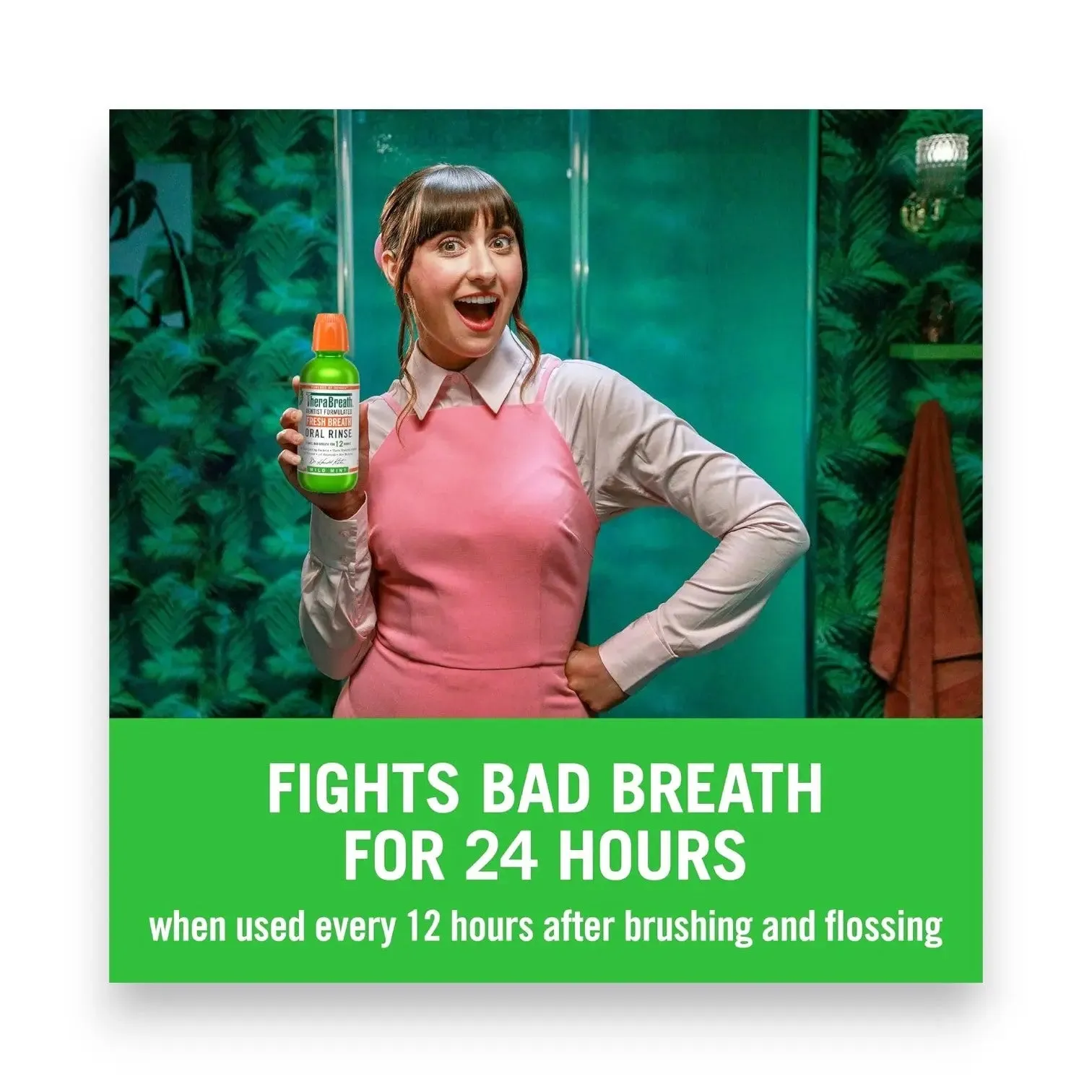 The Breath Co Fresh Breath Oral Rinse 500ml