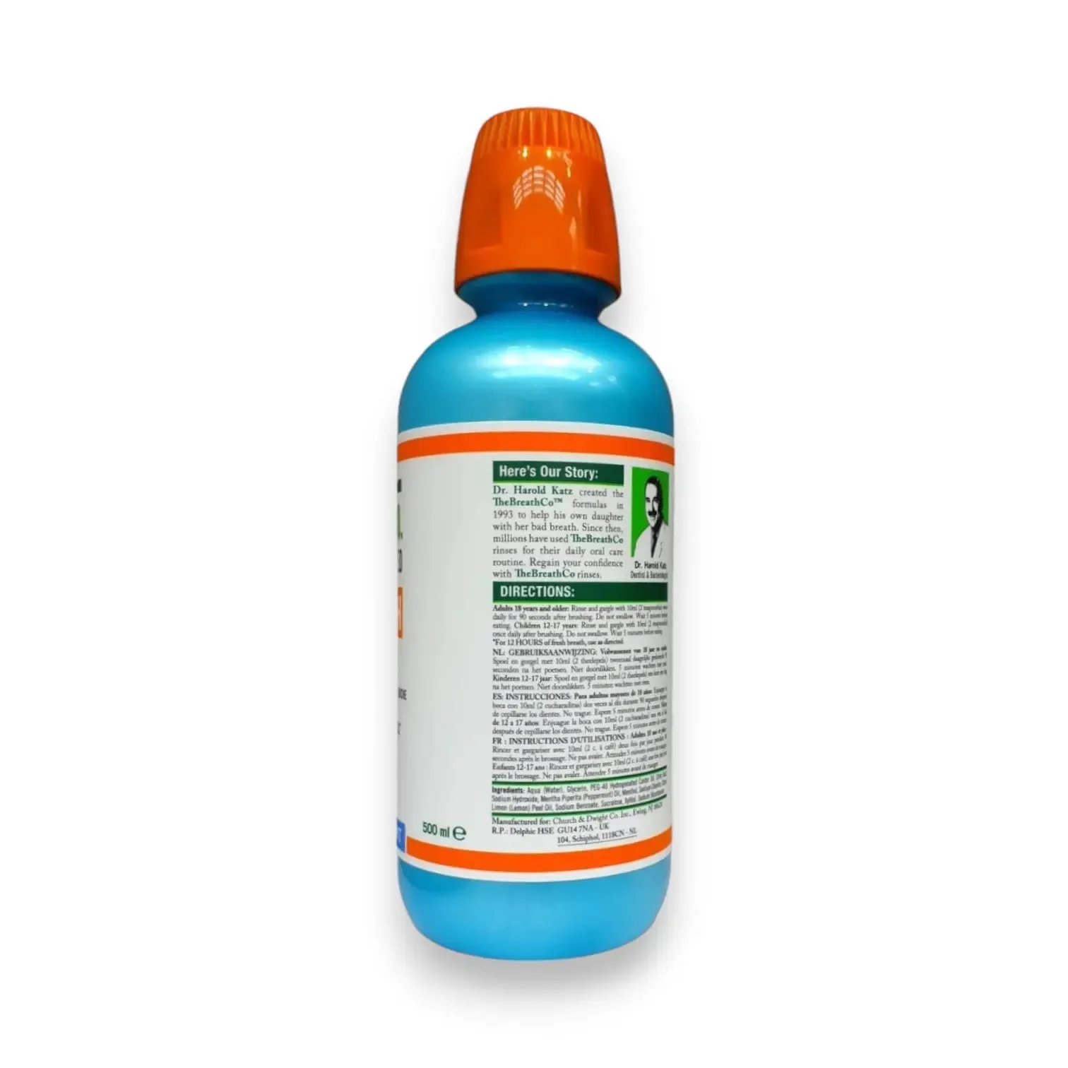 The Breath Co Fresh Breath Oral Rinse 500ml