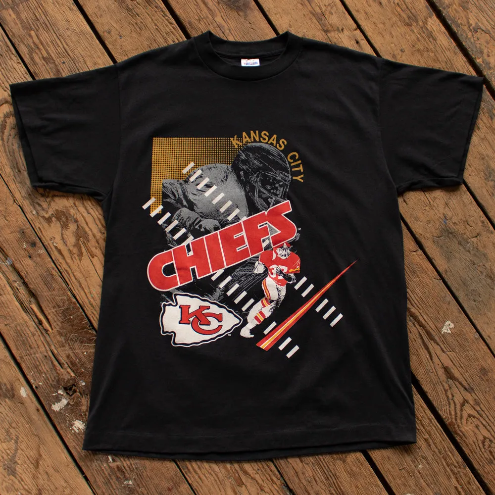 Vintage 80s Chiefs Joe Delaney Tee - M/L